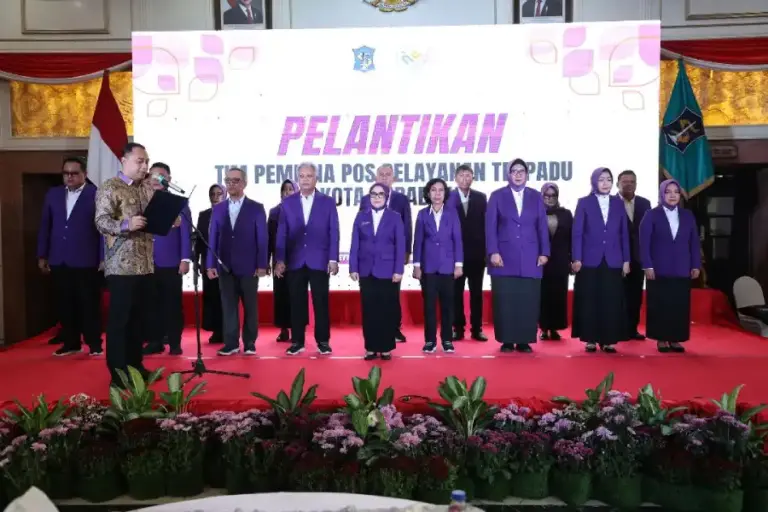 Wali Kota Eri Lantik Tim Pembina Pos Pelayanan Terpadu, Integrasikan Posyandu dengan Program Kampung Pancasila