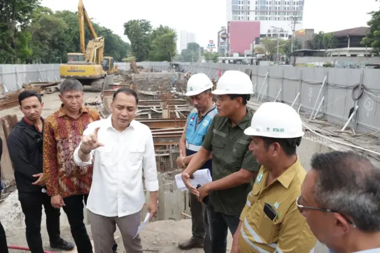 Proyek Rumah Pompa Surabaya Capai 90 Persen, Wali Kota Eri Cahyadi Berlakukan Denda Kontraktor Terlambat