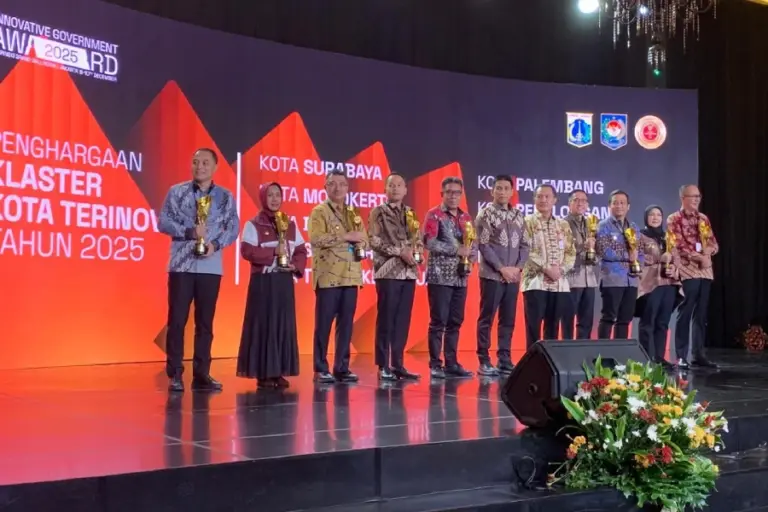 Lewat 1.214 Inovasi, Surabaya Sukses Tekan Kemiskinan dan Raih Kota Terinovatif IGA 2025