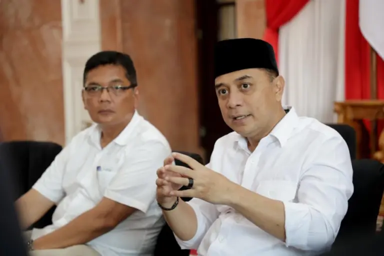 Wali Kota Eri Imbau Warga Surabaya Rayakan Tahun Baru Tanpa Konvoi dan Kembang Api