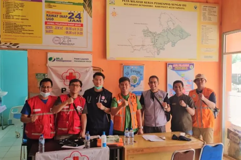 Kolaborasi UNAIR dan RS PMI Bogor Aktifkan Kembali Puskesmas Sungai Iyu Aceh Tamiang