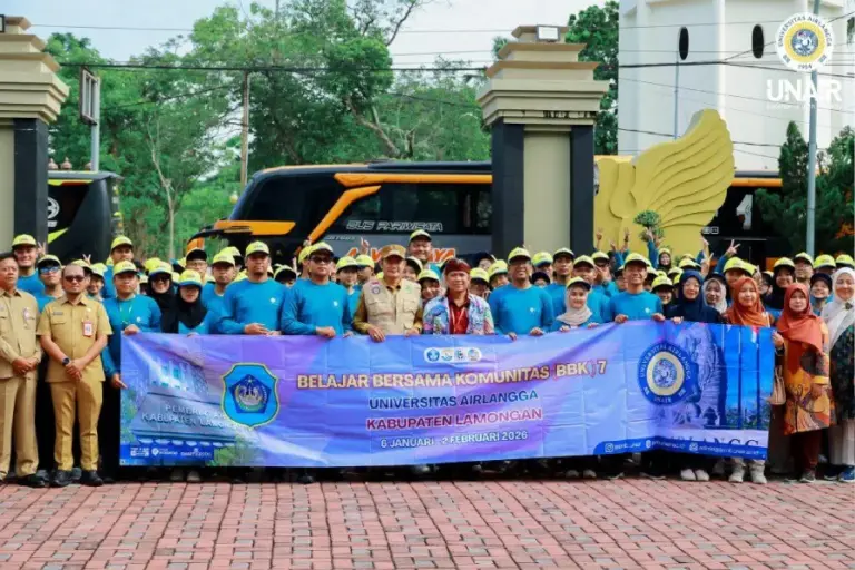 UNAIR Terjunkan 850 Mahasiswa KKN-BBK di Lamongan, Fokus Implementasi SDGs Berbasis Desa