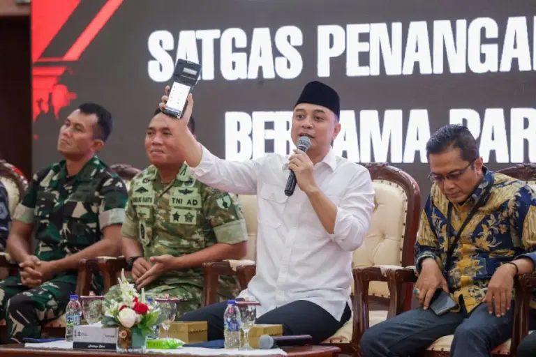 Wali Kota Eri Cahyadi Jamin Keamanan Investor, Sosialisasikan Satgas Penanganan Premanisme di Surabaya