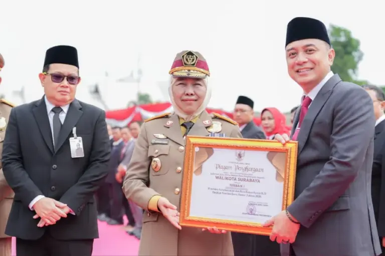 Pimpin Apel Bulan K3 Nasional 2026, Gubernur Khofifah Dorong Ekosistem Keselamatan Kerja Profesional dan Kolaboratif