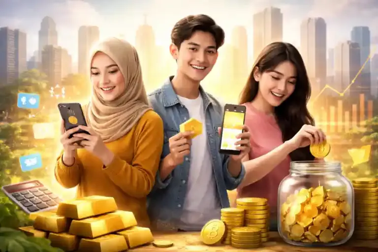 Gen Z: Tantangan Keuangan Digital dan Menabung Emas sebagai Alternatif Masa Depan
