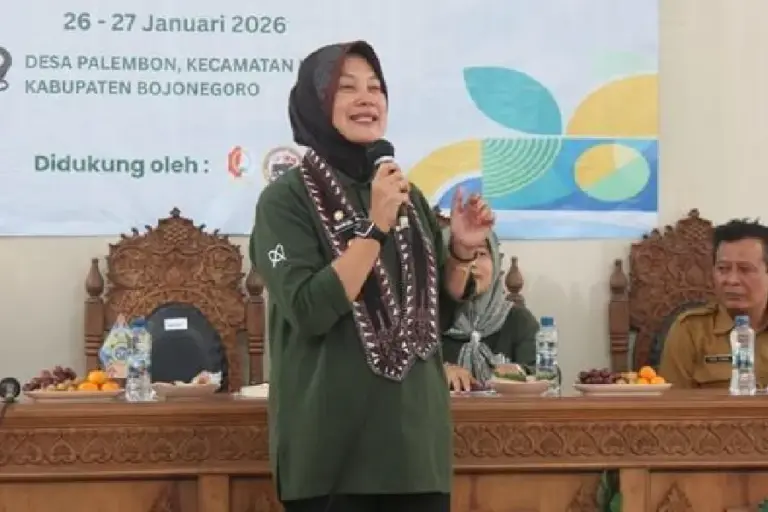 Pengmas FKH UNAIR di Palembon Resmi Dimulai, Wakil Bupati Bojonegoro Apresiasi Bantuan Ternak Produktif
