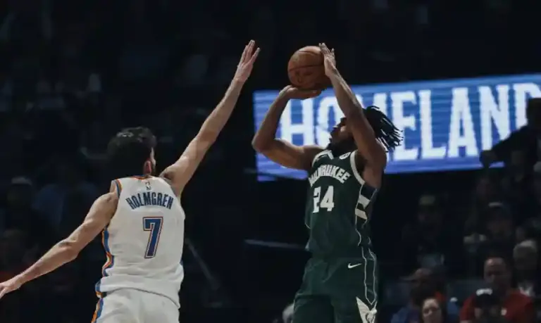 Milwaukee Bucks Tumbangkan Thunder 110-93 di Paycom Center