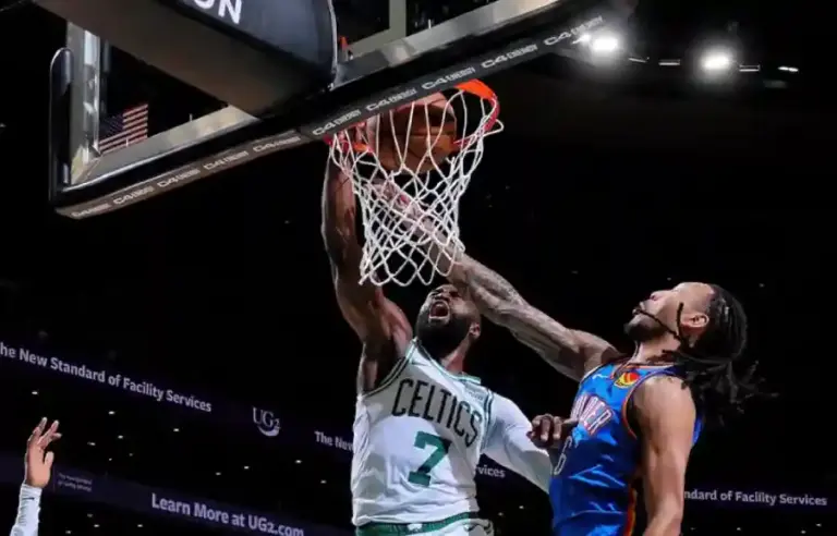 Jaylen Brown Menggila, Celtics Hentikan 12 Kemenangan Beruntun Thunder