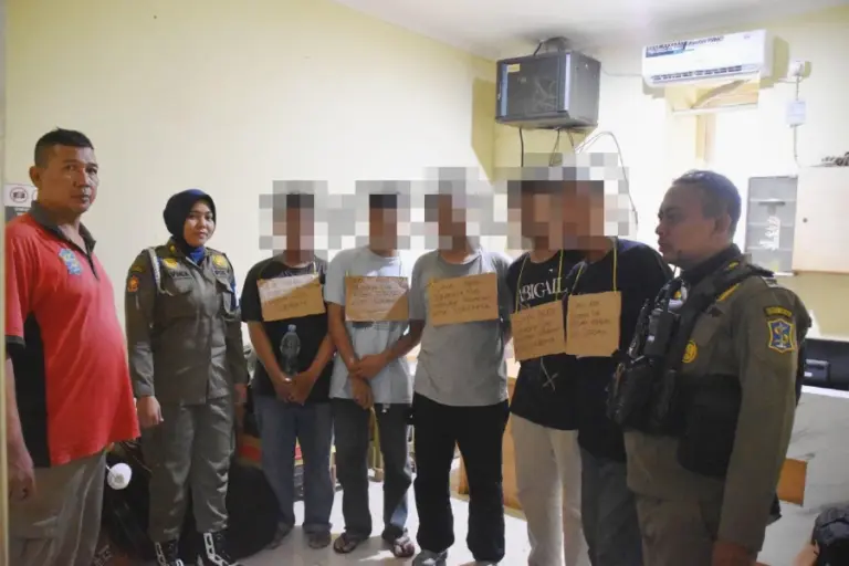 20 Pelaku Vandalisme Diamankan Satpol PP Surabaya, Mayoritas Pelajar dan Beraksi di Pusat Kota