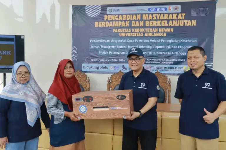 Program FKH UNAIR di Bojonegoro Berbuah Hasil, Produktivitas Peternak Bebek Meningkat Signifikan